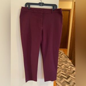 Bundle of TWO PAIRS OF WHBM Slim Ankle Pants
